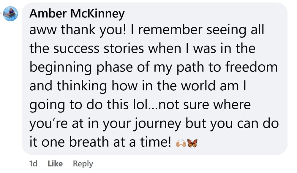 Amber McKinney's experience with quitting vaping