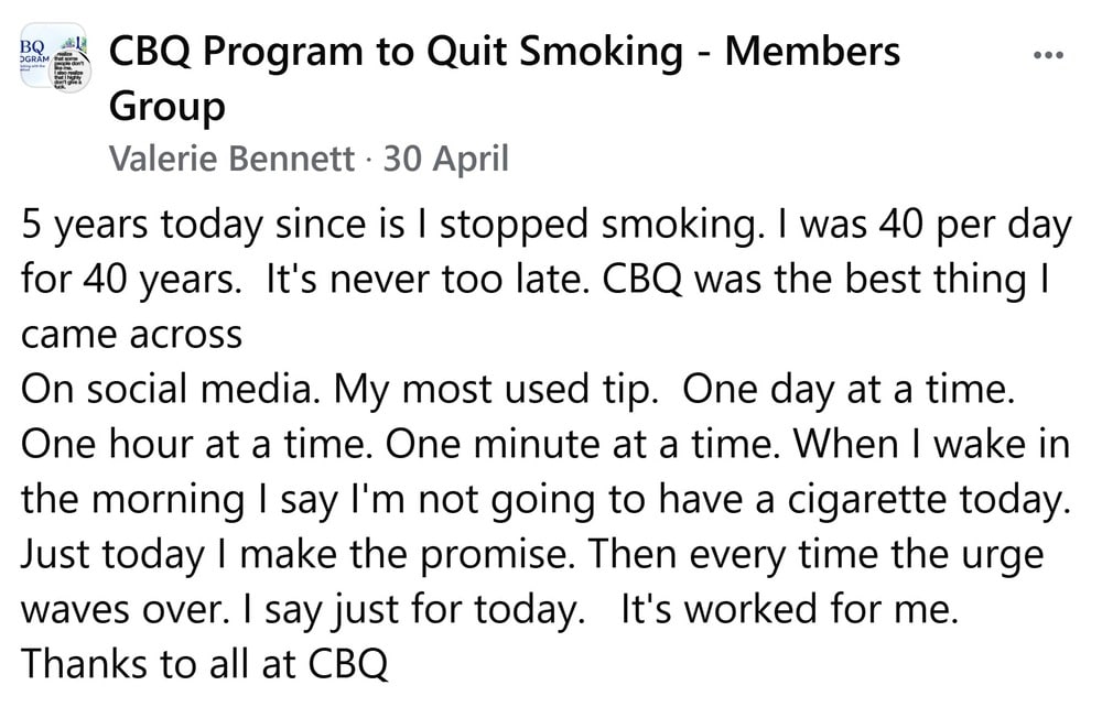 CBQ Tip of the Week by Valerie Bennett