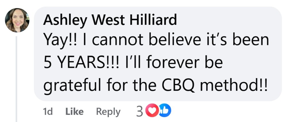 CBQ Program member Ashley Hilliard is 5 years smoke-free