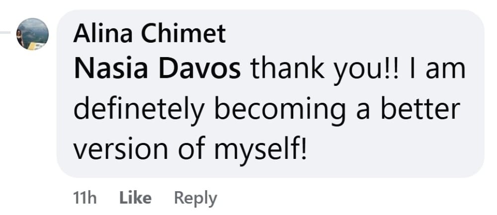 CBQ Program Alina Chimet celebrates 6 months smoke-free