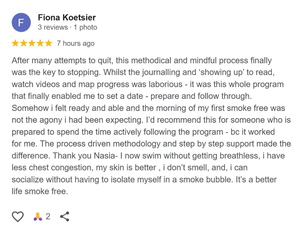 Fiona Koetsier's review of the CBQ Method