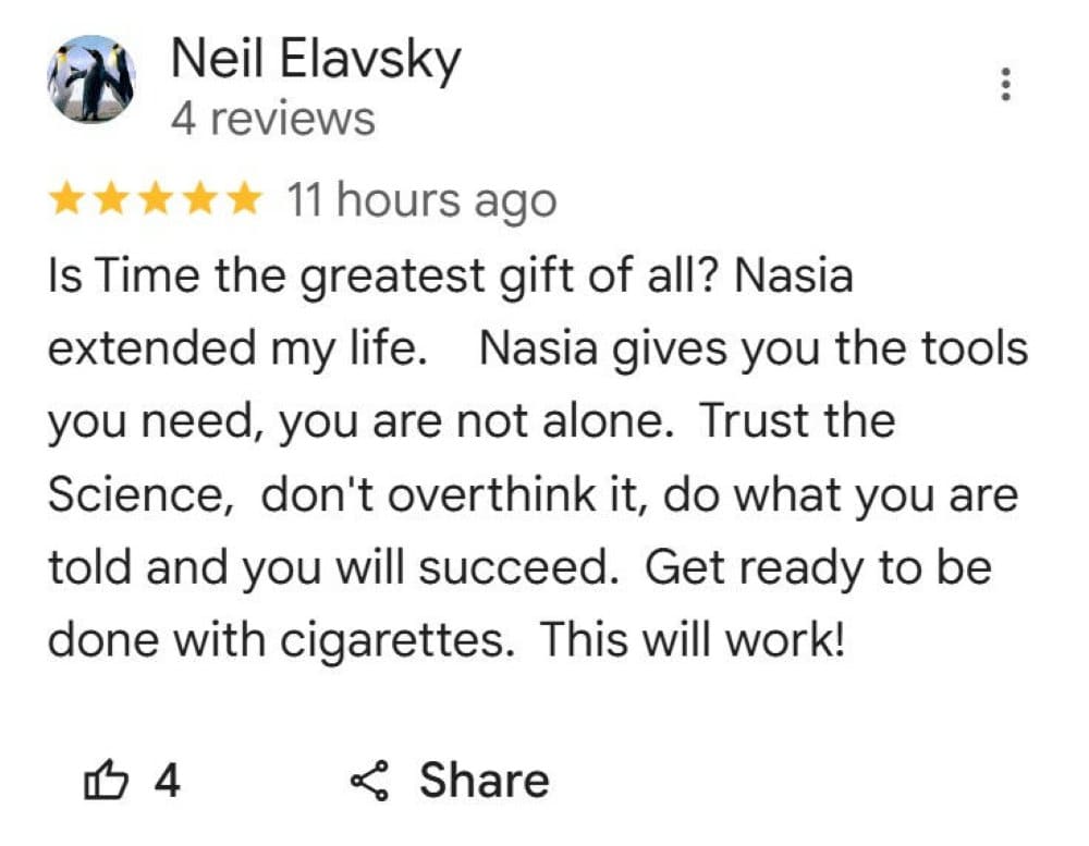 Neil Elavsky quit smoking with the CBQ Program