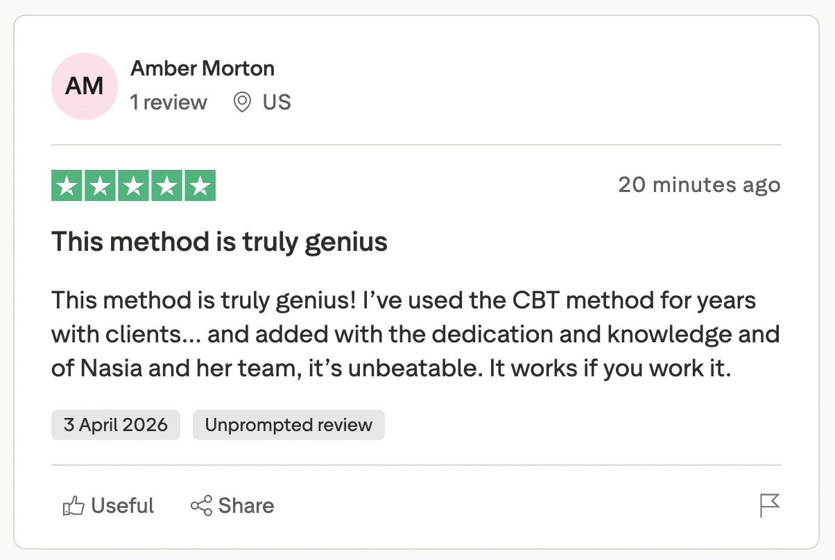 CBQ Quit Smoking Program Amber Lyon Morton Left a Google Review